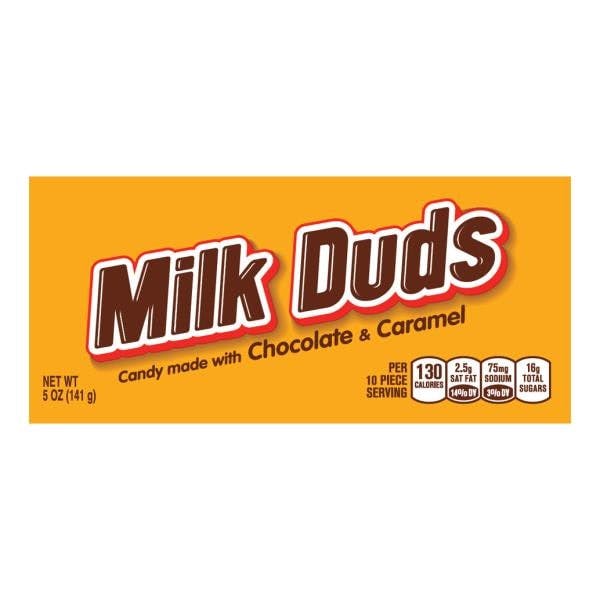 2 Hershey's Milk Duds Candy Boxes
