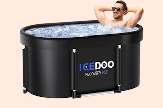 Oval Ice Bath Tub B0FMD8NMYG