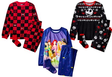 Disney Kids' 3-Piece Pajama Set