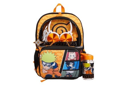 Naruto Backpack Set