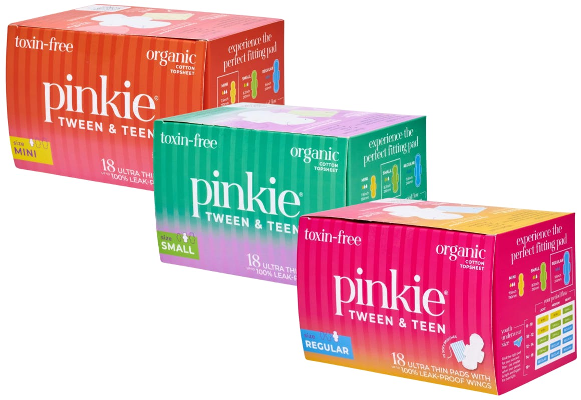 Pinkie Tween & Teen Pads