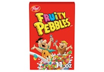 Post Pebbles Cereal Box