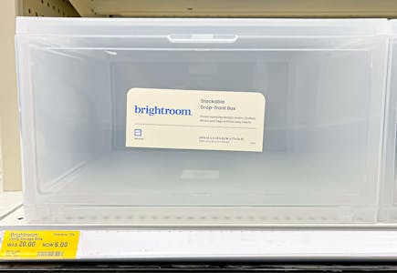 Brightroom Drop-Front Bin