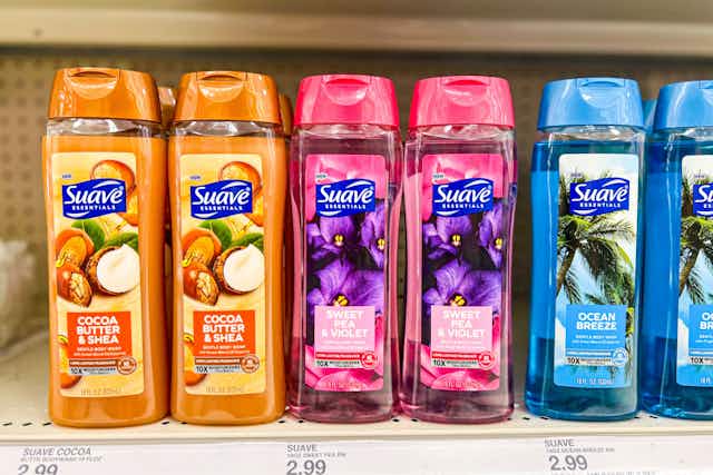 Suave Body Wash, Only $1.65 at Target — No Coupons card image