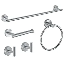 5-Piece Bathroom Hardware Set