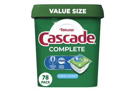 Cascade Dishwasher Pods