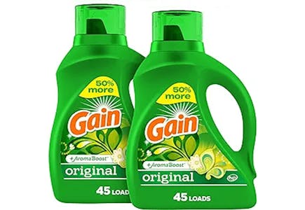 Gain Laundry Detergent 2-Pack