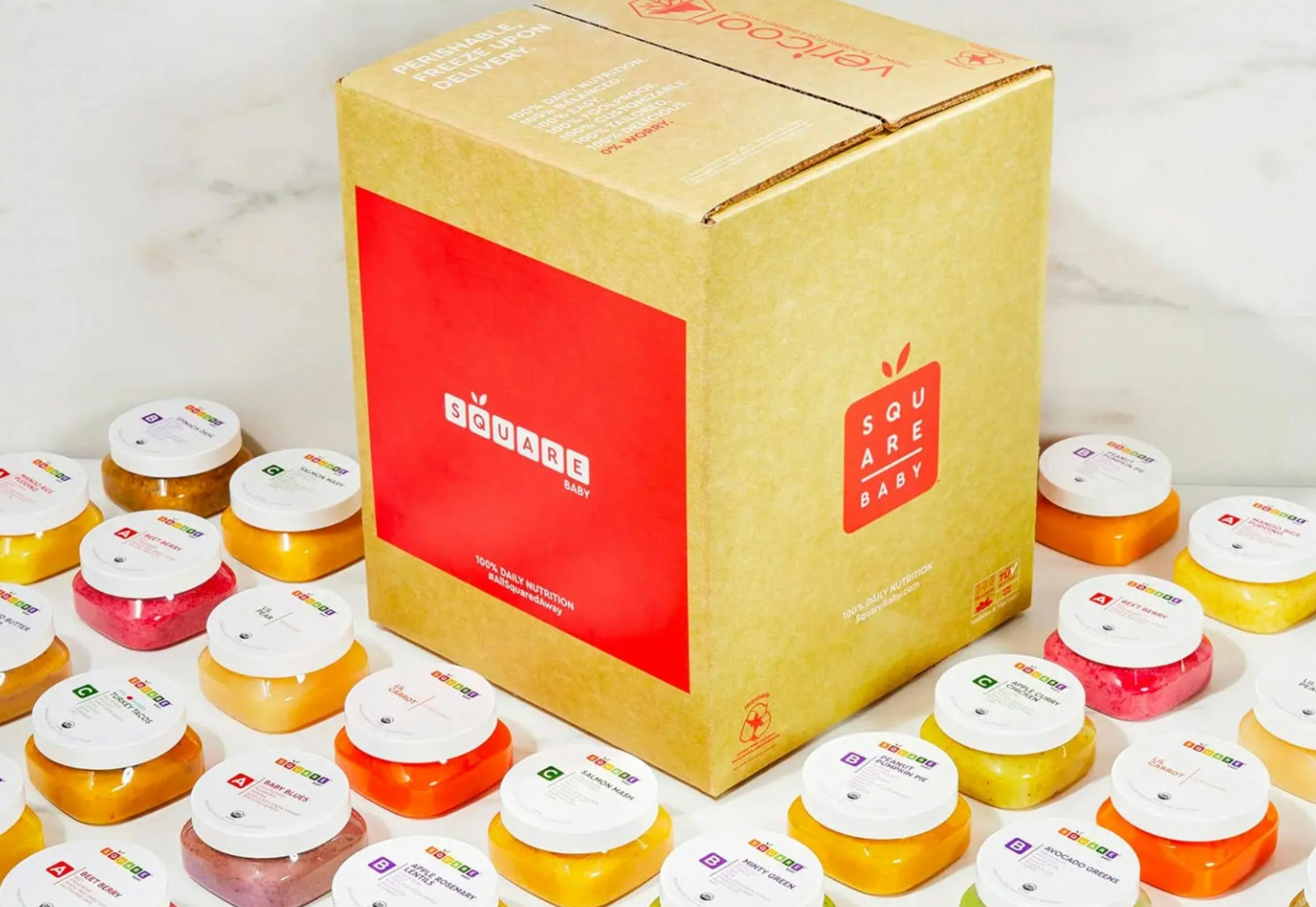 Square Baby Food