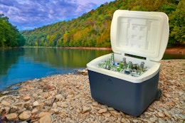 Ozark Trail wheeled cooler