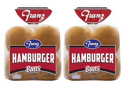 2 Hamburger Bun 8-Packs