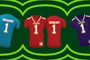 UntilGone Football Team Jersey-Printed T-Shirt Feature Image