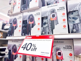 Brookstone Heated Blankets, as Low as $19.95 at Target (43% Savings) card image