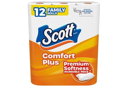 4 Scott Toilet Paper Packs