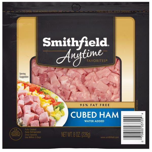 2 Smithfield Cubed Ham Packs