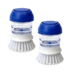 Dish Brush with Soap Dispenser 2-Pack
