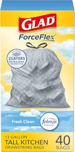 Glad ForceFlex Trash Bags