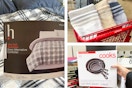 comforters, towels and fry pan set at JCP