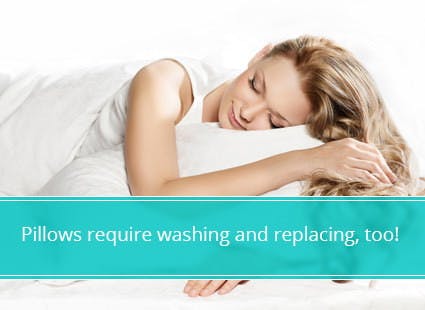 Old Pillow? How to Wash, Whiten and Re-Fluff (or Replace) Your Pillows