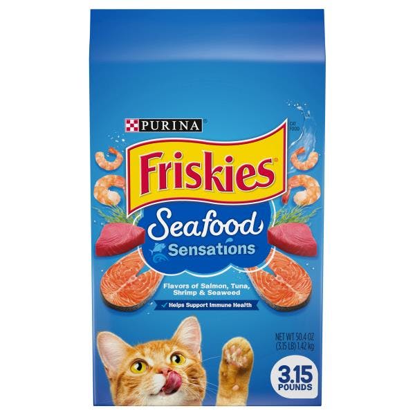 2 Friskies Cat Food Bags