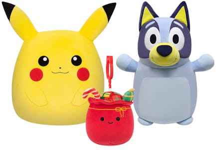 3 Squishmallows Plushes