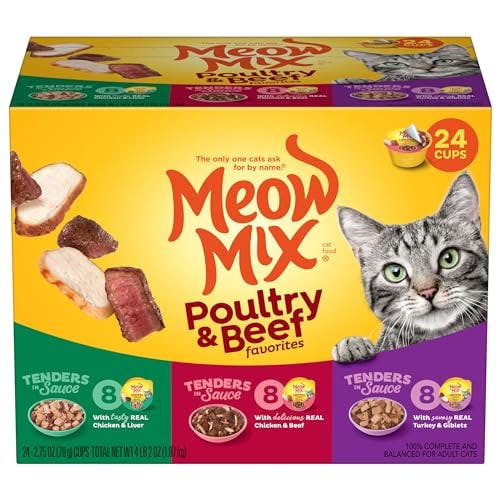 Meow Mix Wet Cat Food 24-Pack