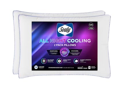 Sealy Cooling Pillow Pack