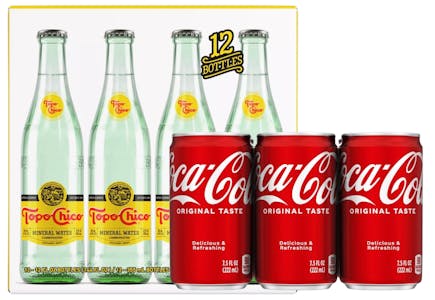 1 Topo Chico + 1 Coke Multipack