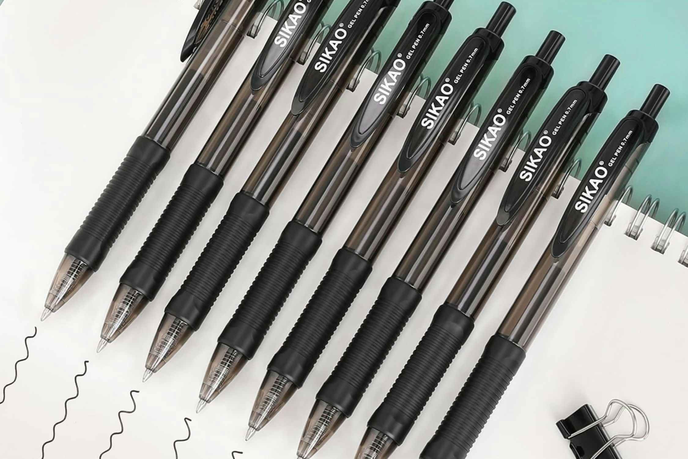 Black Gel Pens 12-Pack, as Low as $2.57 on Amazon