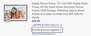 Cart Photo Frame