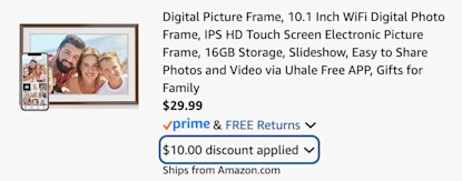 Cart Photo Frame