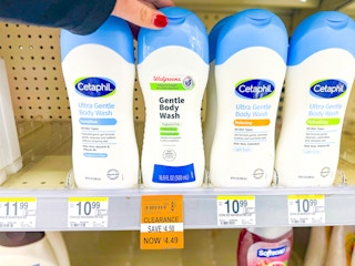 walgreens gentle body wash clearance