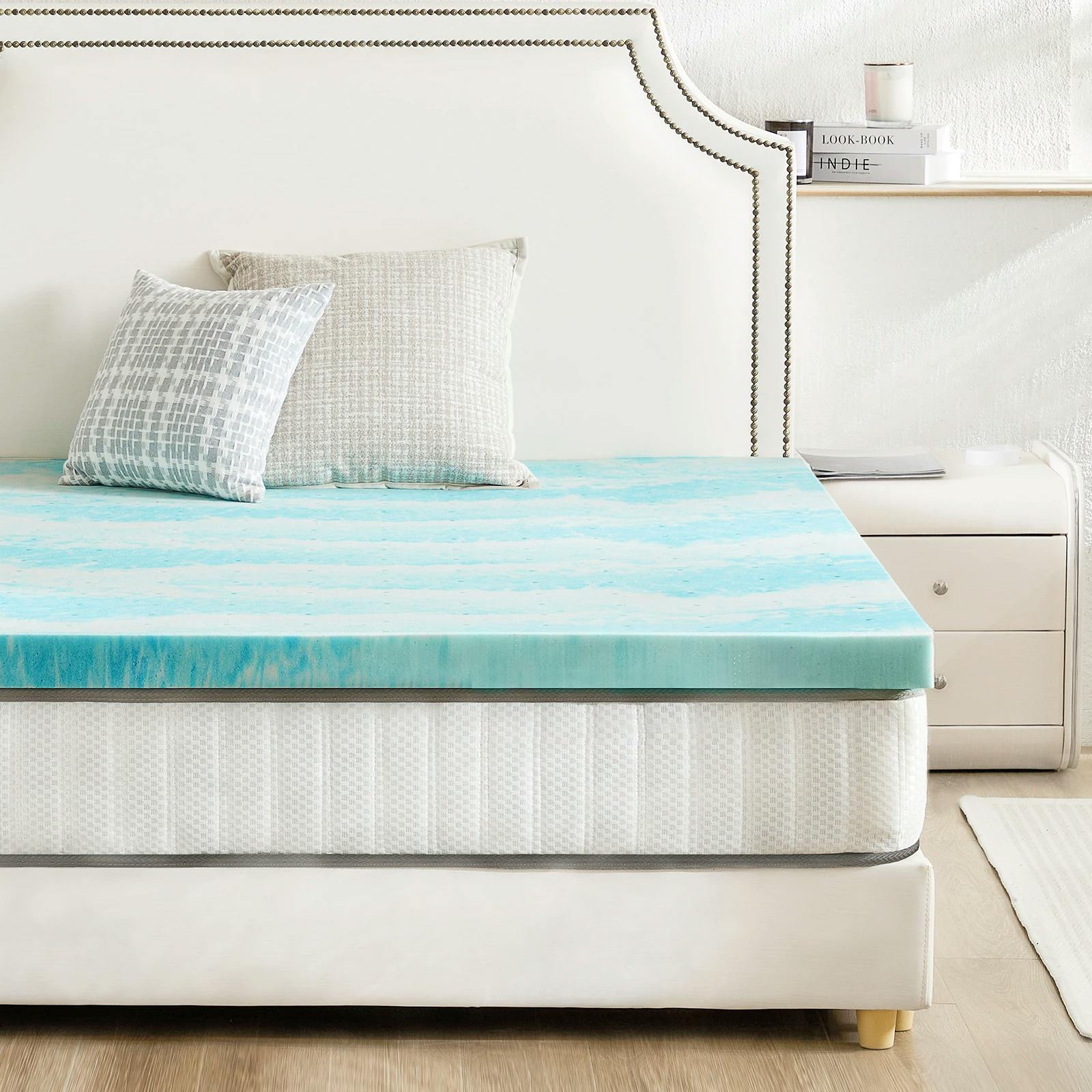 JHK Memory Foam Mattress Topper