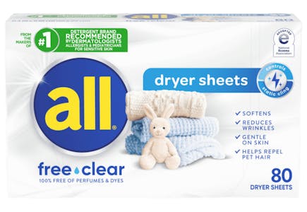 2 All Dryer Sheet Boxes