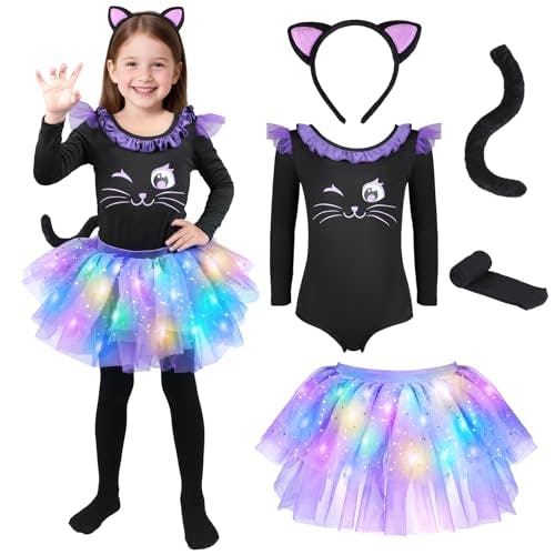 Kids' Black Halloween Cat Costume