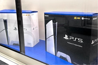 ps5 on shelf