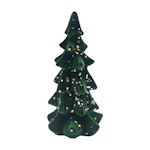 Flocked Tree Table Decor