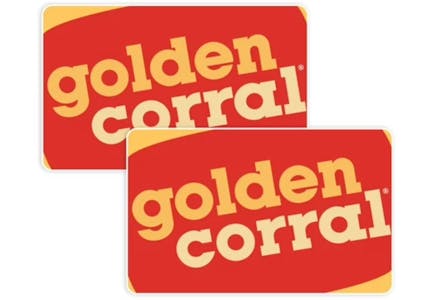 Golden Corral $25 Gift Card 2-Pack