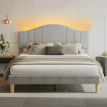 Queen Upholstered Bed Frame