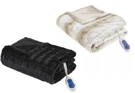 Beauty Rest Heated Throw Blanket