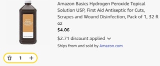 Amazon Basics Hydrogen Peroxide