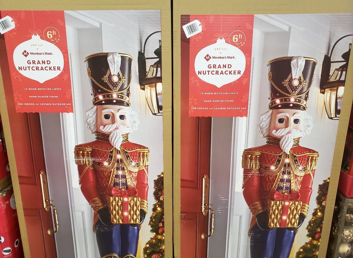 6Foot Grand Nutcracker, Only 229.98 at Sam's Club The Krazy Coupon Lady