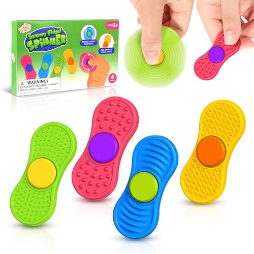 Sensory Fidget Spinner 4-Pack