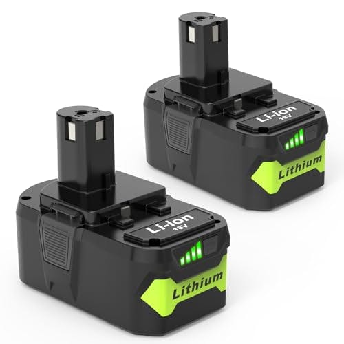 Ryobi Compatible 18V Battery 2-Pack