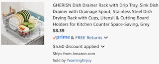 amazon-dish-drainer-rack-cart