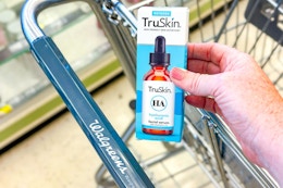 TruSkin Hyaluronic Acid Serum, Only $8.99 at Walgreens (Reg. $19.99) card image