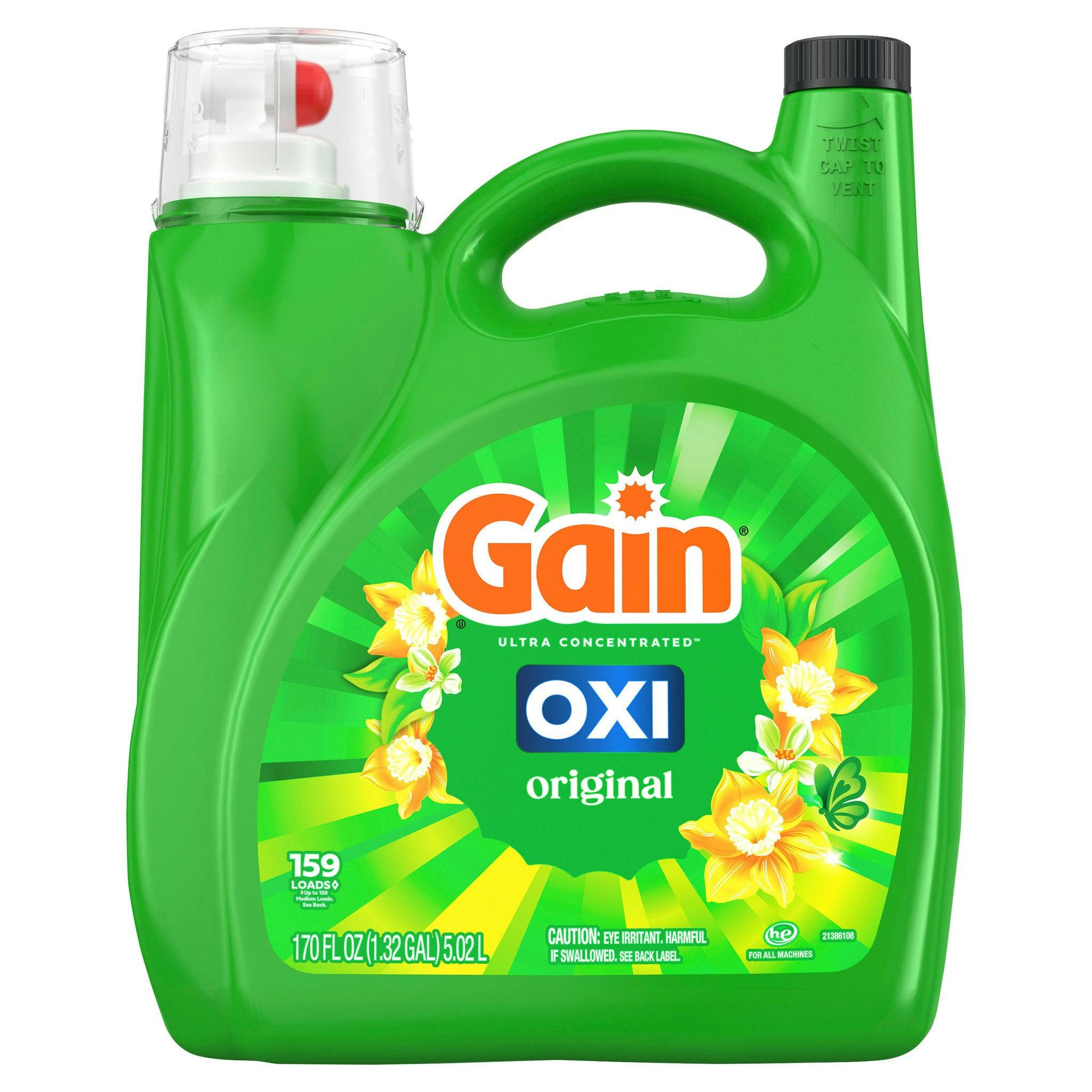 Gain Laundry Detergent Jug