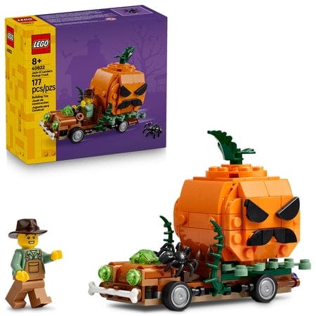 LEGO Jack-O-Lantern Pickup Truck