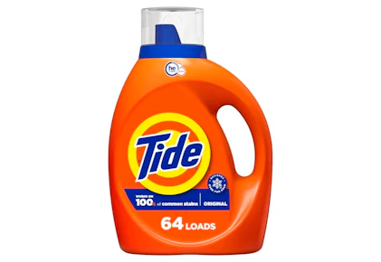 4 Tide Laundry Detergents