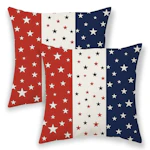 4th of July Pillow Covers 2-Pack