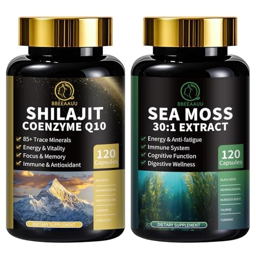 Shilajit and Sea Moss Supplement